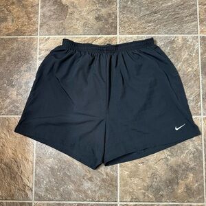 Nike Y2k Vintage Dri Fit Shorts Black Youth L(12-14)